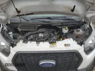 2023 Ford Transit Cargo with VIN 1FTBR1X86PKA91709, listed as a Copart auction lot 50389085 with 107,777 mi miles and Salvage title. Bid and sale history available at DreamBid. Image 12.