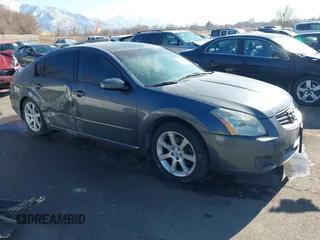 2007 Nissan Maxima SL with VIN 1N4BA41E27C846880, listed as a IAAI auction lot 41425571 with 146,784 mi miles and . Bid and sale history available at DreamBid. Image 1.