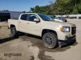 2021 GMC Canyon 2WD Elevation with VIN 1GTG5CEN8M1182021, listed as a Copart auction lot 74089124 with 115,581 mi miles and Salvage Title. Bid and sale history available at carsss.com. Image 4.