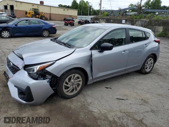 2024 Subaru Impreza with VIN JF1GUABC4R8367469, listed as a Copart auction lot 68389784 with 5,687 mi miles and Salvage Title. Bid and sale history available at carsss.com. Image 1.