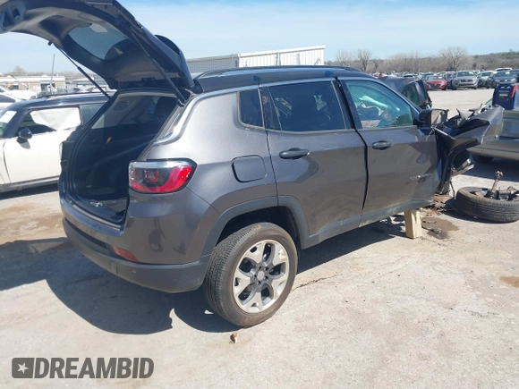 2021 Jeep Compass Limited z VIN 3C4NJDCB8MT601544, wystawiony jako IAAI lot #41803030 z przebiegiem 69 014 mil mil oraz . Historia ofert i sprzedaży dostępna na DreamBid. Obrazek 4.