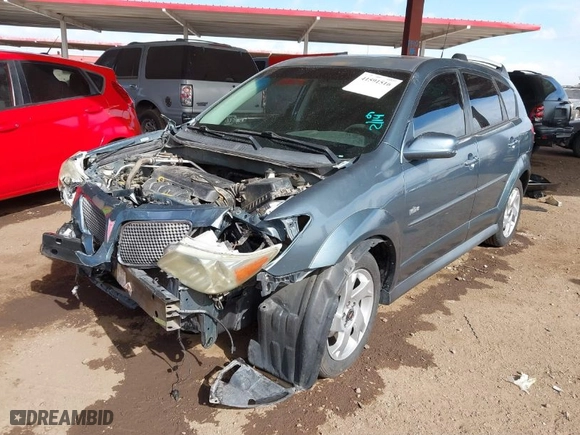 2006 Pontiac Vibe with VIN 5Y2SL65836Z435052, listed as a IAAI auction lot 41591516 with 1 mi miles. Bid and sale history available at carsss.com. Image 2.