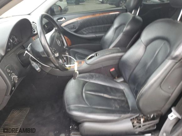 2007 Mercedes-Benz CLK-Class 3.5L with VIN WDBTK56G97F226956, listed as a Copart auction lot 42881345 with 216,014 mi miles and Salvage Title. Bid and sale history available at carsss.com. Image 7.