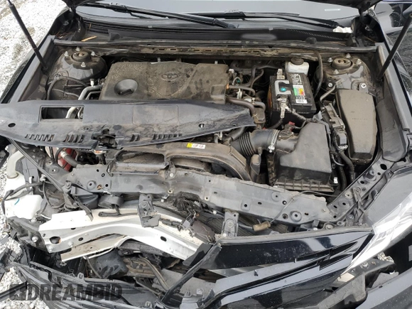 2020 Toyota Camry LE with VIN 4T1C11AKXLU963173, listed as a Copart auction lot 43066665 with 162,523 mi miles and Salvage Title. Bid and sale history available at carsss.com. Image 12.