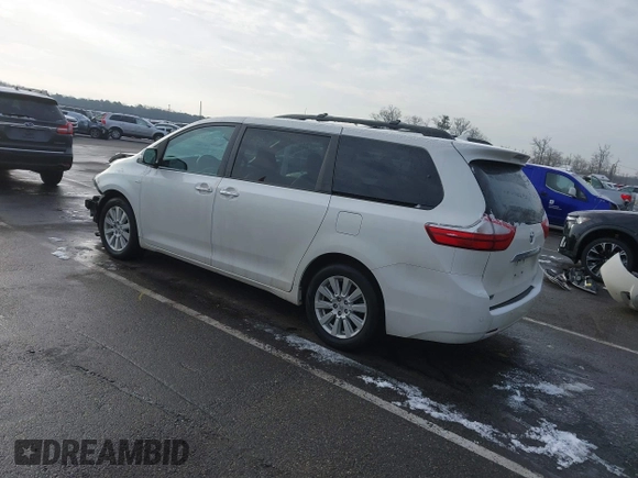2017 Toyota Sienna XLE with VIN 5TDDZ3DC3HS167636, listed as a IAAI auction lot 41486242 with 72,373 mi miles and . Bid and sale history available at DreamBid. Image 3.