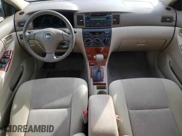 2008 Toyota Corolla CE with VIN 1NXBR32EX8Z951167, listed as a Copart auction lot 44409855 with 137,298 mi miles and Salvage Title. Bid and sale history available at DreamBid. Image 8.