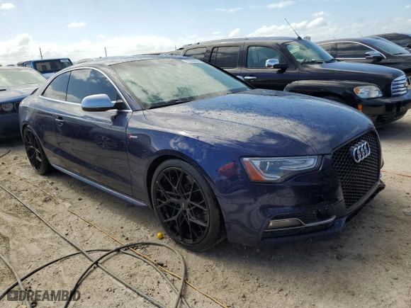 2013 Audi S5 Prestige with VIN WAU3GAFR7DA015399, listed as a Copart auction lot 77259684 with 110,818 mi miles and Non Repairable. Bid and sale history available at carsss.com. Image 4.