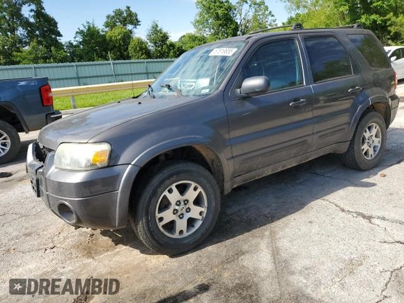 2005 Ford Escape Limited with VIN 1FMYU041X5KC72704, listed as a Copart auction lot 57819655 with 179,469 mi miles and Salvage title. Bid and sale history available at DreamBid. Image 1.