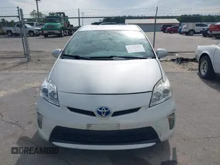 2013 Toyota Prius One with VIN JTDKN3DU5D0352800, listed as a IAAI auction lot 42102084 with 341,876 mi miles. Bid and sale history available at carsss.com. Image 6.