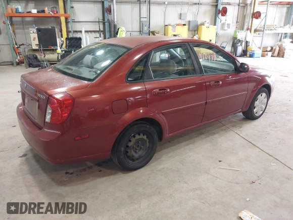 2007 Suzuki Forenza z VIN KL5JD56Z47K599789, wystawiony jako IAAI lot #41747725 z przebiegiem 145 029 mil mil oraz . Historia ofert i sprzedaży dostępna na DreamBid. Obrazek 4.