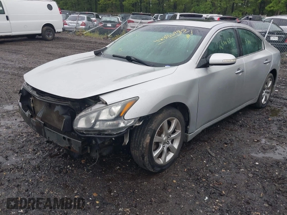 2012 Nissan Maxima SV with VIN 1N4AA5AP6CC867258, listed as a IAAI auction lot 42386985 with Not provided miles and . Bid and sale history available at DreamBid. Image 2.
