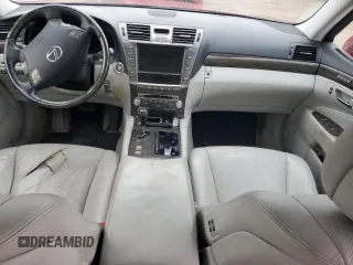 2011 Lexus LS 460 with VIN JTHCL5EF6B5012415, listed as a Copart auction lot 57467955 with Not provided miles and Salvage title. Bid and sale history available at DreamBid. Image 8.