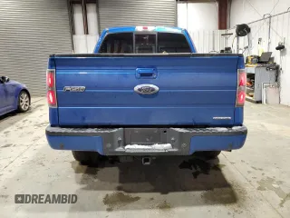 2011 Ford F-150 XL with VIN 1FTFW1EF2BFA22545, listed as a Copart auction lot 82434504 with 153,284 mi miles and Salvage title. Bid and sale history available at DreamBid. Image 6.