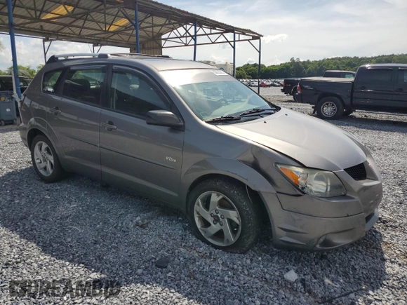 2004 Pontiac Vibe with VIN 5Y2SL62854Z448810, listed as a Copart auction lot 60855065 with 139,096 mi miles and Salvage title. Bid and sale history available at DreamBid. Image 4.