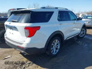 2020 Ford Explorer Limited with VIN 1FMSK8FH5LGA02400, listed as a IAAI auction lot 41769829 with 74,788 mi miles. Bid and sale history available at carsss.com. Image 4.