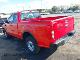 2020 Ford Ranger XL with VIN 1FTER1EH9LLA51502, listed as a IAAI auction lot 41979682 with 52,211 mi miles. Bid and sale history available at carsss.com. Image 3.