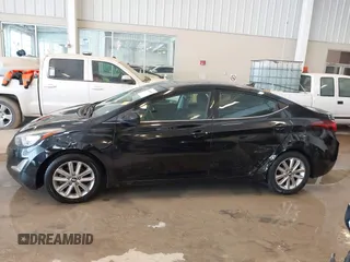 2015 Hyundai Elantra SE with VIN 5NPDH4AE4FH634354, listed as a IAAI auction lot 41596658 with 202,820 mi miles. Bid and sale history available at carsss.com. Image 14.