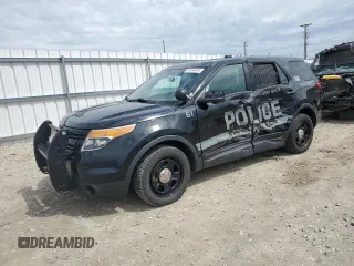2015 Ford Police Interceptor Utility z VIN 1FM5K8AR4FGC68489, wystawiony jako Copart lot #54554825 z przebiegiem 95 211 mil mil oraz Nie do naprawy • Non repairable. Historia ofert i sprzedaży dostępna na DreamBid. Obrazek 1.
