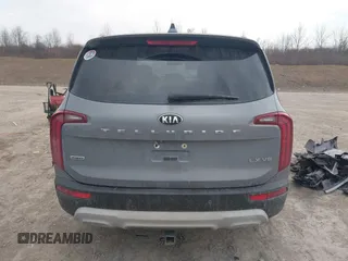 2020 Kia Telluride LX with VIN 5XYP2DHC6LG009458, listed as a IAAI auction lot 41839095 with 83,701 mi miles and . Bid and sale history available at DreamBid. Image 17.
