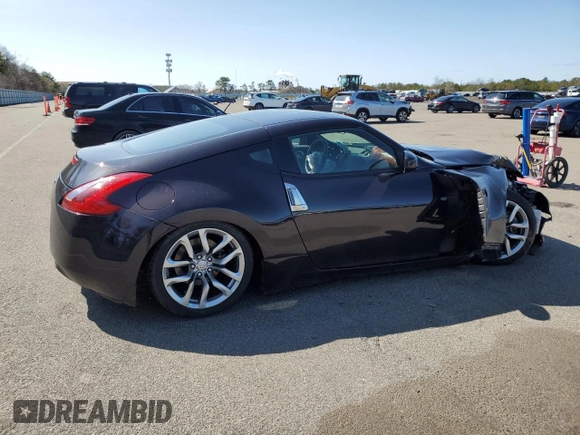 2014 Nissan 370Z Touring with VIN JN1AZ4EH6EM633637, listed as a Copart auction lot 50797105 with 0 mi miles and Salvage Title. Bid and sale history available at carsss.com. Image 3.