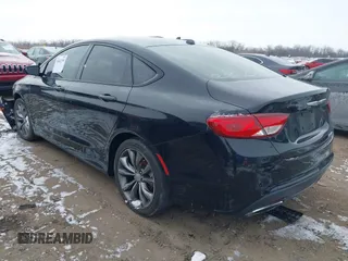 2016 Chrysler 200 S with VIN 1C3CCCBB0GN132648, listed as a IAAI auction lot 41641394 with 118,728 mi miles. Bid and sale history available at carsss.com. Image 3.