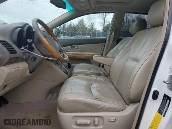 2008 Lexus RX 350 with VIN 2T2HK31U58C055203, listed as a Copart auction lot 44750825 with 248,958 mi miles and Non Repairable. Bid and sale history available at DreamBid. Image 7.