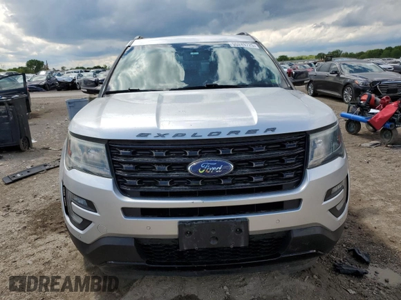 2017 Ford Explorer Sport z VIN 1FM5K8GT9HGB80981, wystawiony jako Copart lot #55249725 z przebiegiem Nie podano mil oraz Szkoda całkowita • Salvage title. Historia ofert i sprzedaży dostępna na DreamBid. Obrazek 5.