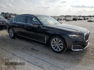 2020 BMW 7 Series 740i with VIN WBA7T2C03LGL17714, listed as a Copart auction lot 51473263 with 60,122 mi miles. Bid and sale history available at carsss.com. Image 4.