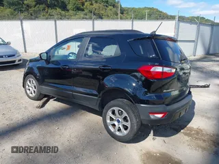 2019 Ford EcoSport SE with VIN MAJ6S3GL3KC301861, listed as a IAAI auction lot 40556438 with 55,668 mi miles and . Bid and sale history available at DreamBid. Image 3.