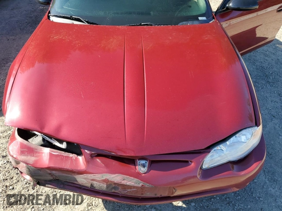 2005 Chevrolet Monte Carlo LS with VIN 2G1WW12E659337043, listed as a Copart auction lot 60161674 with 185,963 mi miles and Salvage Title. Bid and sale history available at carsss.com. Image 11.