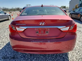 2011 Hyundai Sonata GLS PZEV with VIN 5NPEB4AC6BH101971, listed as a Copart auction lot 52110295 with 189,832 mi miles and Salvage Title. Bid and sale history available at carsss.com. Image 6.