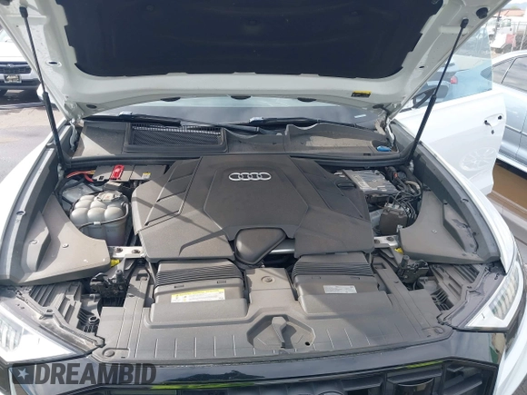 2019 Audi Q8 Prestige with VIN WA1FVAF14KD045661, listed as a IAAI auction lot 41797007 with 57,953 mi miles. Bid and sale history available at carsss.com. Image 10.