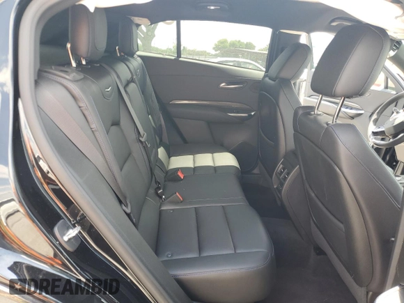 2024 Cadillac XT4 FWD Sport with VIN 1GYFZER41RF136970, listed as a Copart auction lot 53550865 with 13,143 mi miles and Non repairable. Bid and sale history available at DreamBid. Image 11.
