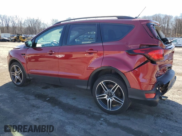 2019 Ford Escape SEL with VIN 1FMCU9HD6KUB73459, listed as a Copart auction lot 51759155 with 89,110 mi miles and Salvage Title. Bid and sale history available at carsss.com. Image 2.