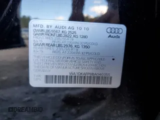 2011 Audi Q5 3.2L Premium Plus with VIN WA1DKAFP8BA040355, listed as a Copart auction lot 79399174 with 85,539 mi miles and Clean Title. Bid and sale history available at carsss.com. Image 14.