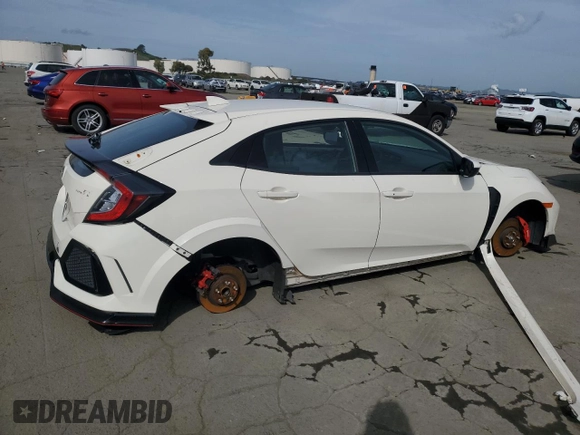 2018 Honda Civic Type R Touring z VIN SHHFK8G78JU200261, wystawiony jako Copart lot #49848535 z przebiegiem 32 426 mil mil oraz Szkody całkowita. Historia ofert i sprzedaży dostępna na DreamBid. Obrazek 3.