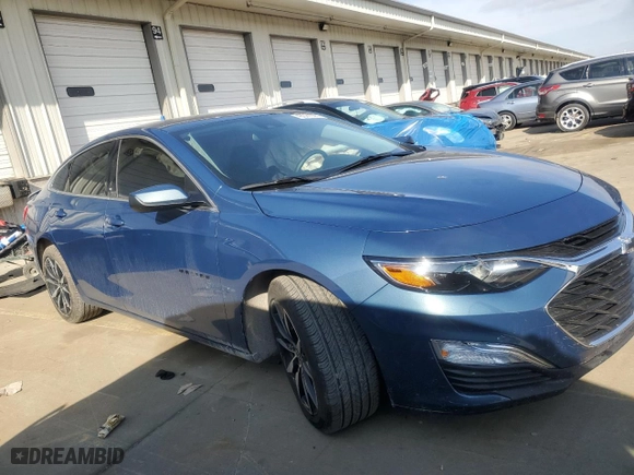 2024 Chevrolet Malibu RS with VIN 1G1ZG5ST5RF196818, listed as a Copart auction lot 43621925 with 10,954 mi miles and Salvage Title. Bid and sale history available at carsss.com. Image 4.