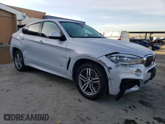 2016 BMW X6 xDrive50i with VIN 5UXKU6C51G0R33762, listed as a Copart auction lot 78698463 with 69,901 mi miles. Bid and sale history available at carsss.com. Image 4.