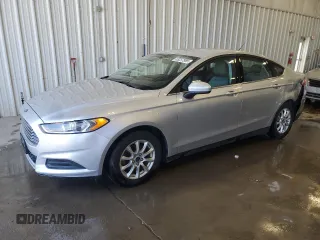 2016 Ford Fusion S with VIN 3FA6P0G76GR398596, listed as a Copart auction lot 53257985 with 120,847 mi miles and Non Repairable. Bid and sale history available at carsss.com. Image 1.