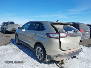 2017 Ford Edge Titanium z VIN 2FMPK4K99HBB27640, wystawiony jako IAAI lot #41623738 z przebiegiem 98 000 mil mil oraz . Historia ofert i sprzedaży dostępna na DreamBid. Obrazek 3.