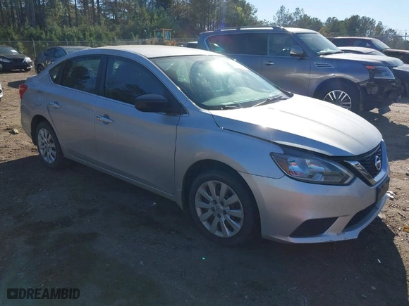 2017 Nissan Sentra S with VIN 3N1AB7AP8HY229937, listed as a IAAI auction lot 41810845 with 131,731 mi miles. Bid and sale history available at carsss.com. Image 1.