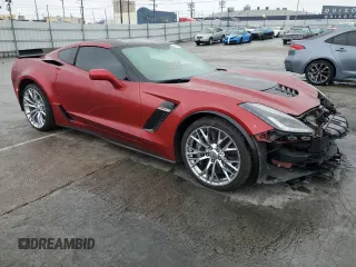 2015 Chevrolet Corvette Z06 3LZ with VIN 1G1YU2D6XF5603141, listed as a Copart auction lot 44274335 with 34,896 mi miles and Salvage Title. Bid and sale history available at carsss.com. Image 4.