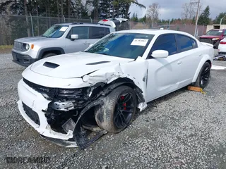 2021 Dodge Charger SRT Hellcat Widebody with VIN 2C3CDXL97MH632150, listed as a IAAI auction lot 41783003 with 11,681 mi miles. Bid and sale history available at carsss.com. Image 18.