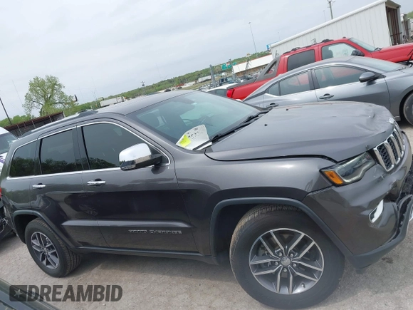 2017 Jeep Grand Cherokee Limited with VIN 1C4RJEBG7HC743311, listed as a IAAI auction lot 42075924 with 94,948 mi miles and . Bid and sale history available at DreamBid. Image 13.