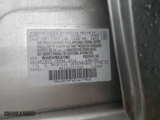 2014 Nissan Sentra S with VIN 3N1AB7AP6EL677862, listed as a Copart auction lot 51350375 with 117,970 mi miles and Salvage Title. Bid and sale history available at carsss.com. Image 15.