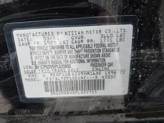 2023 Nissan Kicks SR with VIN 3N1CP5DV5PL525955, listed as a IAAI auction lot 40800444 with 27,121 mi miles. Bid and sale history available at carsss.com. Image 9.