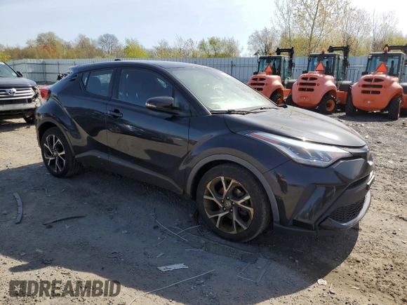 2021 Toyota C-HR LE z VIN NMTKHMBX2MR133802, wystawiony jako Copart lot #54398745 z przebiegiem 152 133 mil mil oraz Szkoda całkowita • Salvage title. Historia ofert i sprzedaży dostępna na DreamBid. Obrazek 4.