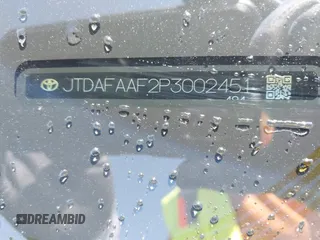 2023 Toyota Crown Platinum with VIN JTDAFAAF2P3002451, listed as a IAAI auction lot 41878370 with Not Provided miles and . Bid and sale history available at DreamBid. Image 9.