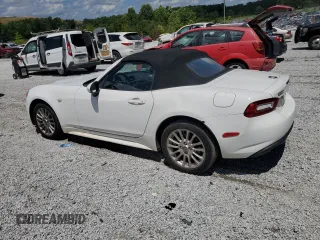 2017 FIAT 124 Spider Lusso with VIN JC1NFAEK0H0105957, listed as a Copart auction lot 65231365 with 131,062 mi miles and Clean title. Bid and sale history available at DreamBid. Image 2.
