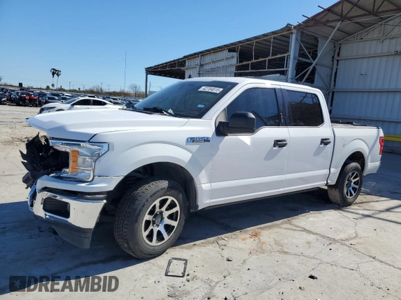 2019 Ford F-150 XL with VIN 1FTEW1CB2KKC38009, listed as a Copart auction lot 42704815 with 64,813 mi miles and Salvage title. Bid and sale history available at DreamBid. Image 1.